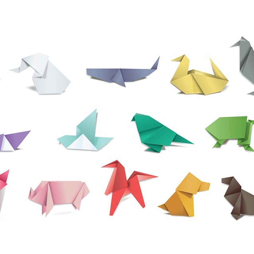 Stage d’été du 8 au 12 juillet 2019 : Papier japonais, tout un art - Crée ton propre parc animalier en Origami (pour les grands, de 9 à 13 ans)