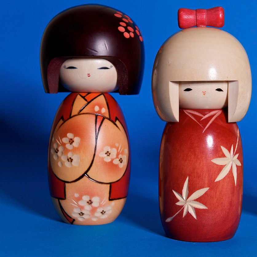 Stage d’été, "Fêtes populaires au Japon", du 26 au 30 août 2019 à Soignies : Création de Kokeshis, poupées japonaises